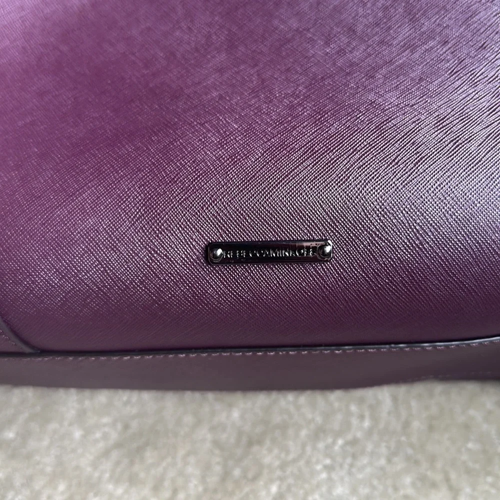 Rebecca Minkoff Amorous Satchel in Dark Cherry - Picture 4 of 11